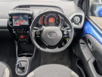 Used Toyota Aygo Trend 72 HP (52 kW) 2021 Blue Hatchback