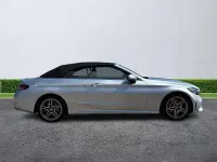 Used Mercedes C200 AMG line 2022 Silver Cabriolet