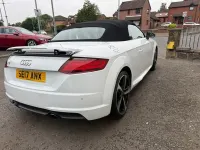 Used Audi TT Roadster Black Edition 180 HP (132 kW) 2017 White Cabriolet