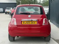 Used Fiat 500 Pop 69 HP (50 kW) 2010 Red Hatchback