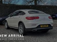 Used Mercedes GLC350 AMG Line Premium 254 HP (186 kW) 2018 White Coupe