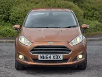 Used Ford Fiesta Titanium 2014 Yellow Hatchback