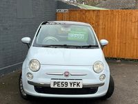 Used Fiat 500 Lounge 69 HP (50 kW) 2009 Blue Hatchback
