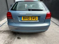 Used Audi A3 102 HP (75 kW) 2010 Blue Hatchback