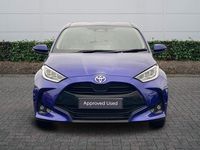 Used Toyota Yaris Hybrid Design 2024 Blue Hatchback