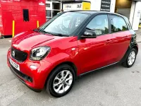 Used Smart ForFour Passion 71 HP (52 kW) 2015 Red Hatchback