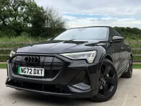 Used Audi e-tron S-Line 300 kW (408 HP) 2023 Black SUV
