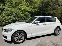Usado BMW 116 Sport Line 2018 Blanco Utilitario