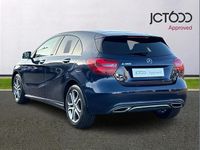 Used Mercedes A180 Sport Edition 121 HP (88 kW) 2018 Blue Hatchback