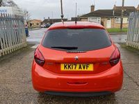 Used Peugeot 208 Allure 2017 Orange Hatchback