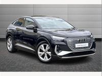 Used Audi Q4 Sportback e-tron S-Line 125 kW (170 HP) 2022 Black SUV