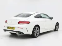 Usado Mercedes C300 AMG Line Premium Plus 2017 Blanco Coupe
