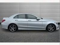Used Mercedes C220 AMG Line Premium Plus 170 HP (125 kW) 2016 Iridium silver Sedan