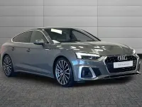 Used Audi A5 Sportback S-Line 201 HP (147 kW) 2023 Chronos grey Hatchback