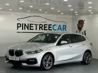 Used BMW 118 Sport Line 140 HP (102 kW) 2019 Silver Hatchback