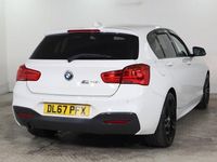 Used BMW 118 M Sport 136 HP (100 kW) 2017 White Hatchback
