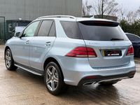 Used Mercedes GLE250 AMG line 204 HP (150 kW) 2016 Silver SUV