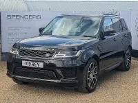Begagnad Land Rover Range Rover Sport HSE Dynamic 2018 Svart SUV
