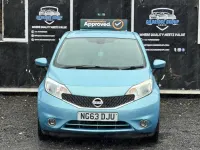 Used Nissan Note S 98 HP (72 kW) 2014 Blue Hatchback