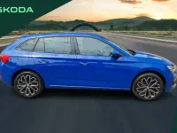 Used Skoda Scala SE L 108 HP (79 kW) 2023 Blue Hatchback