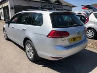 Used VW Golf VII SE 110 HP (80 kW) 2016 Silver Estate