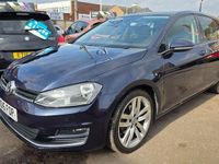 Used VW Golf VII GT 2016 Blue Hatchback