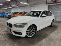Used BMW 116 Comfort Edition 2018 White Hatchback