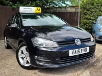 Used VW Golf VII Match 2015 Black Hatchback