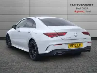Used Mercedes CLA220 AMG line 190 HP (139 kW) 2022 White Sedan