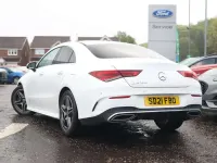 Used Mercedes CLA180 AMG Line Premium Plus 2021 White Sedan