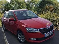 Used Skoda Fabia 70 HP (51 kW) 2018 Corrida red Hatchback