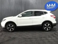 Used Nissan Qashqai N-Connecta 110 HP (80 kW) 2016 White SUV