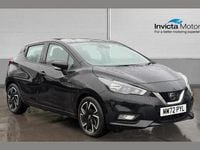 Used Nissan Micra Acenta 92 HP (67 kW) 2022 Black Hatchback