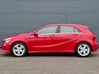 Used Mercedes A180 109 HP (80 kW) 2017 Red Hatchback