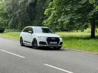 Used Audi Q7 Black Edition 272 HP (200 kW) 2019 White SUV