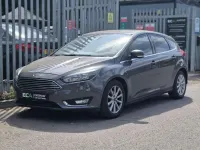 Used Ford Focus Titanium 125 HP (91 kW) 2017 Grey Hatchback