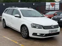 Used VW Passat Sportline 140 HP (102 kW) 2013 White Estate