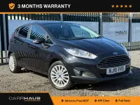 Used Ford Fiesta Titanium 2015 Black Hatchback