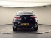 Used Mercedes GLC300e AMG line 2021 Obsidian black Coupe