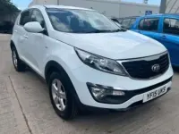 Used Kia Sportage 135 HP (99 kW) 2015 White SUV