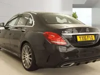Used Mercedes C300 AMG Line Premium 2015 Black Sedan