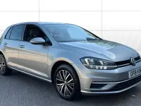 Used VW Golf VII SE 110 HP (80 kW) 2018 Silver Hatchback