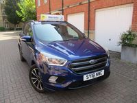 Used Ford Kuga ST-Line 150 HP (110 kW) 2018 Metallic blue SUV