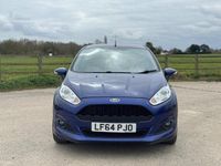 Used Ford Fiesta Zetec 125 HP (91 kW) 2014 Blue Hatchback