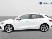 Used Audi A3 S-Line 2021 White Sedan