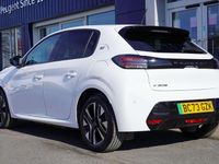 Used Peugeot e-208 Style 98 kW (134 HP) 2024 White Hatchback