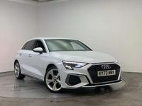 Used Audi A3 S-Line 147 HP (108 kW) 2023 White Hatchback