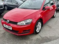 Used VW Golf VII Edition 110 HP (80 kW) 2016 Red Hatchback