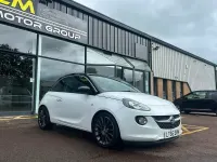 Used Vauxhall Adam Glam 2016 White Hatchback