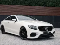 Used Mercedes E220 AMG Line Premium Plus 2020 White Coupe